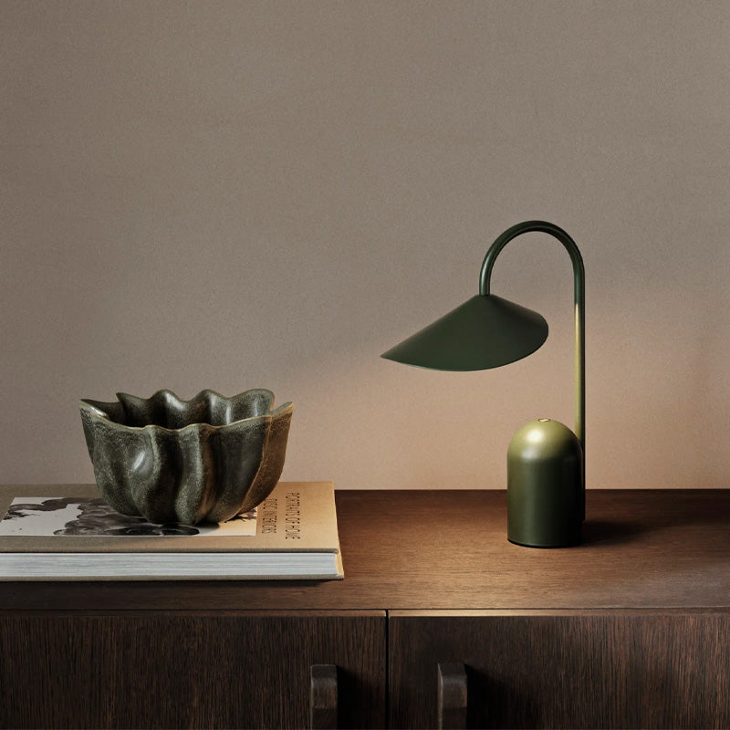 Arum Portable Lamp Green