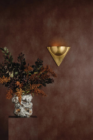 Atria Wall Sconce Brass