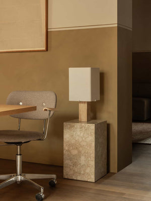 Nonna Tall Table Lamp Travertine
