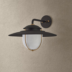 Greentree Wall Sconce Black Large