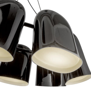 Bell Chandelier Black