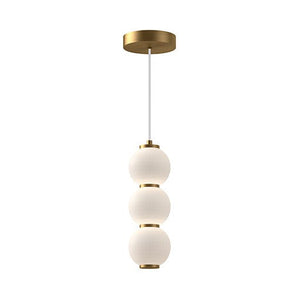 Bijou 3 Light Round Gold