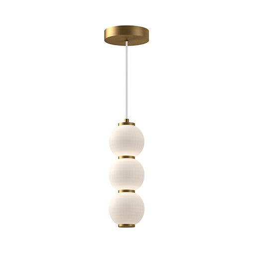 Bijou 3 Light Round Gold