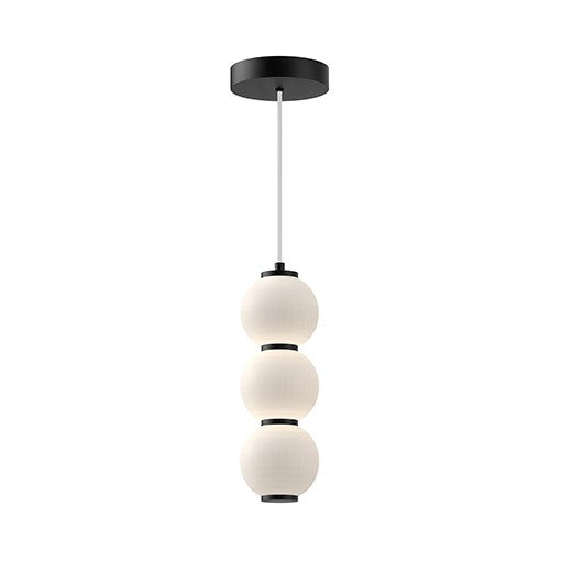 Bijou 3 Light Round Black