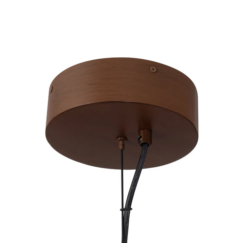 Bosco Walnut Chandelier Small