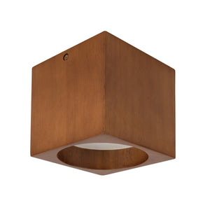 Bosco Oak Semi-Flush Mount Small