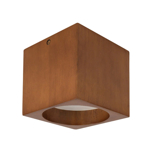Bosco Oak Semi-Flush Mount Small