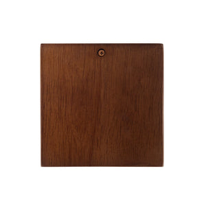 Bosco Walnut Semi-Flush Mount Small