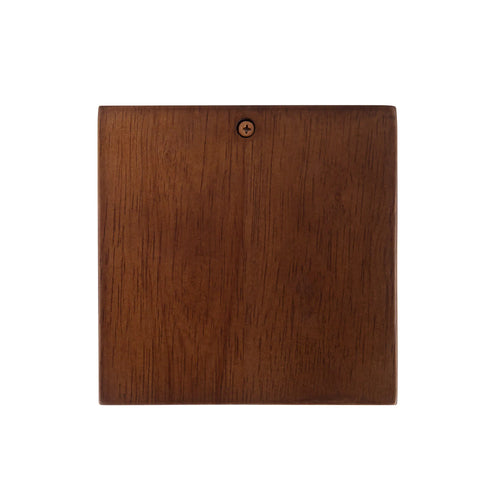 Bosco Walnut Semi-Flush Mount Small