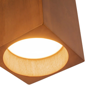Bosco Oak Semi-Flush Mount Medium