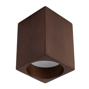 Bosco Walnut Semi-Flush Mount Medium