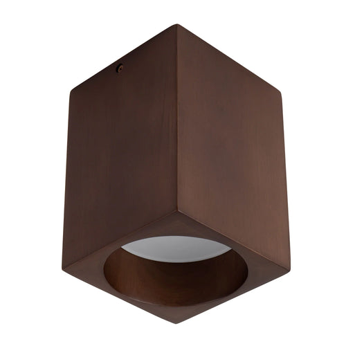Bosco Walnut Semi-Flush Mount Medium