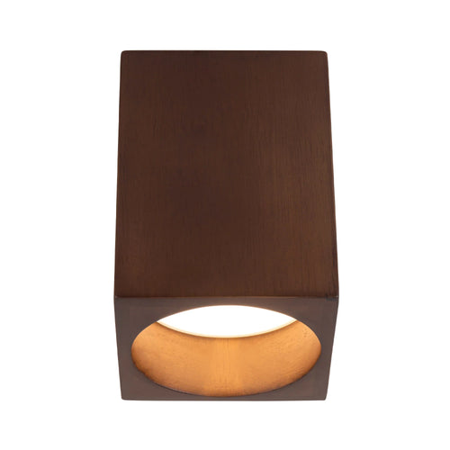 Bosco Walnut Semi-Flush Mount Medium