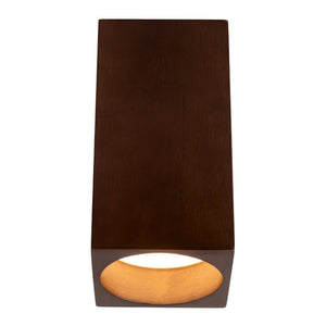 Bosco Walnut Semi-Flush Mount Large