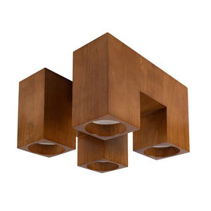 Bosco Oak Semi-Flush Mount XL