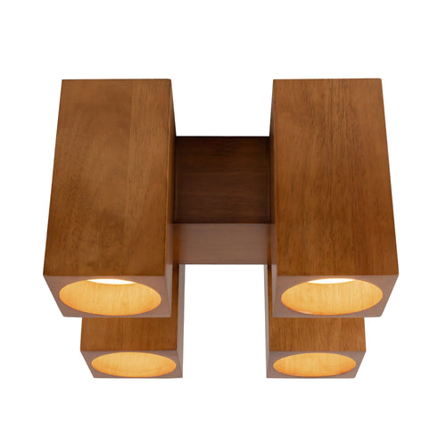 Bosco Oak Semi-Flush Mount XL