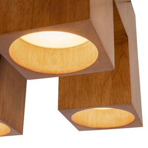 Bosco Oak Semi-Flush Mount XL