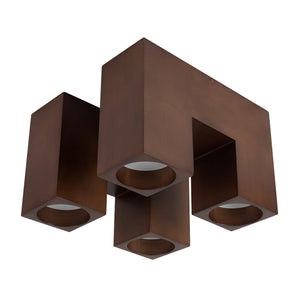 Bosco Walnut Semi-Flush Mount XL