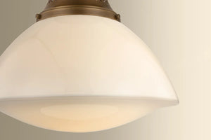Bruceville Flush Mount Bronze Large