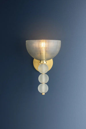 Bloomvale Wall Sconce Brass