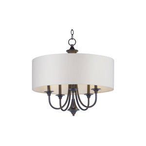 Bongo 5 Light Pendant Bronze