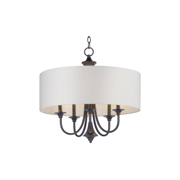 Bongo 5 Light Pendant Bronze