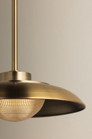 Braxton Pendant Brass