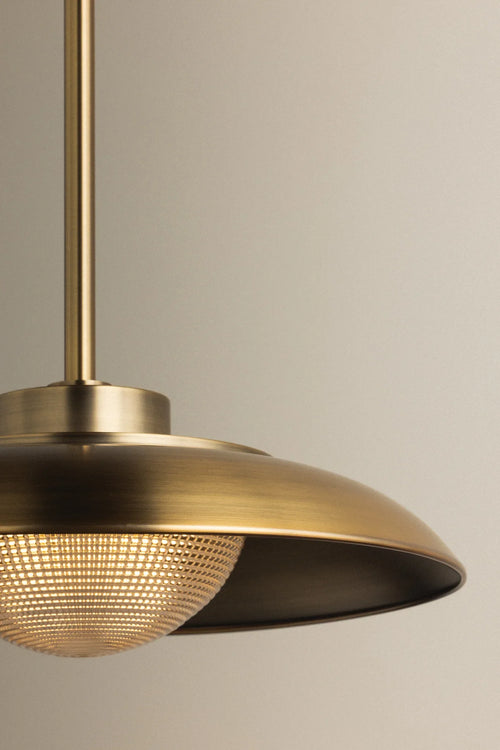 Braxton Pendant Brass