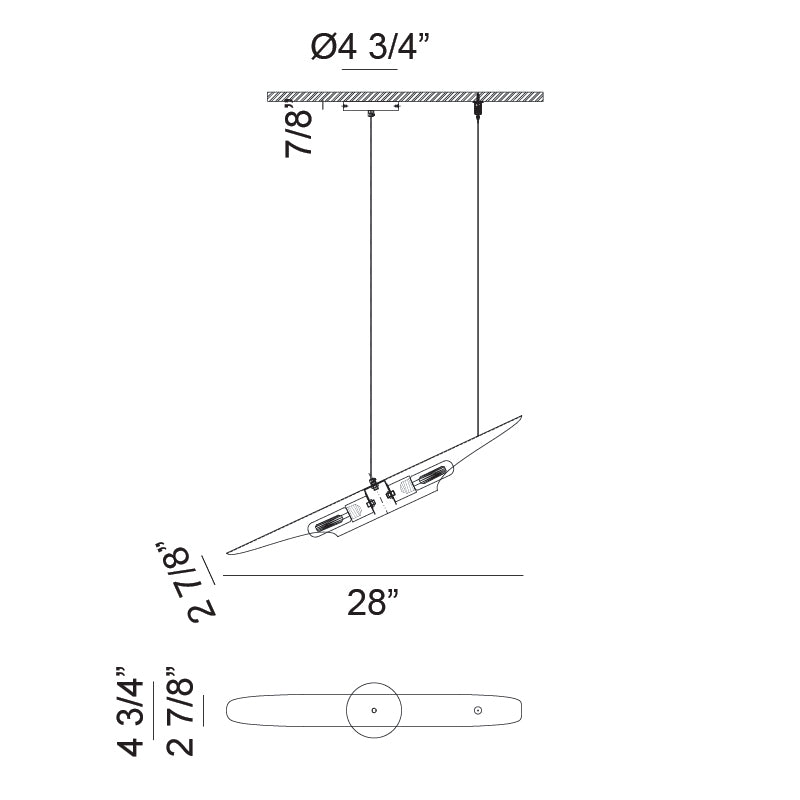 Stylus Pendant Black