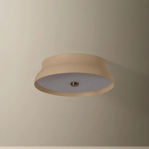 Shore Flush Mount Cream Small
