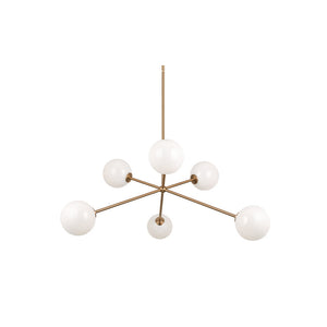 Novo Chandelier Brass