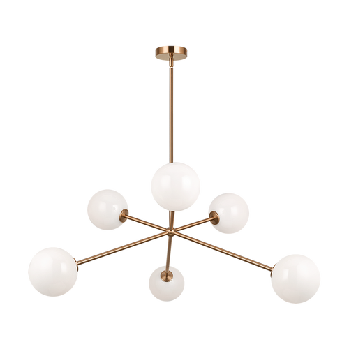 Novo Chandelier Brass