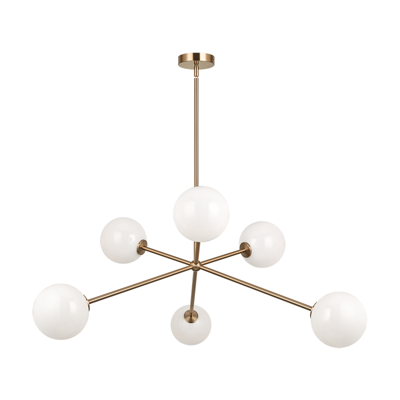 Novo Chandelier Brass