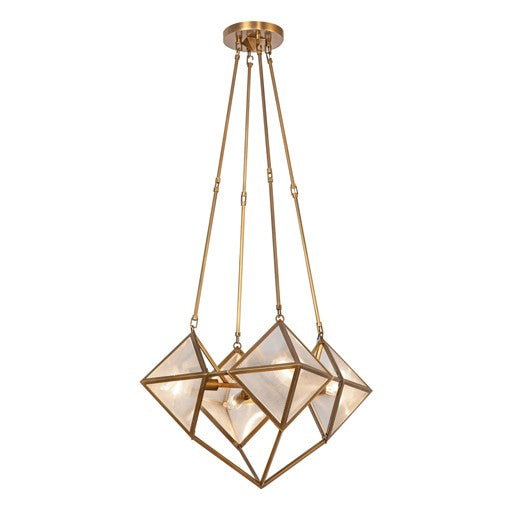 Cairo Small Chandelier Brass