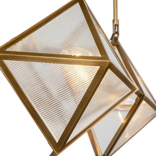 Cairo Small Chandelier Brass