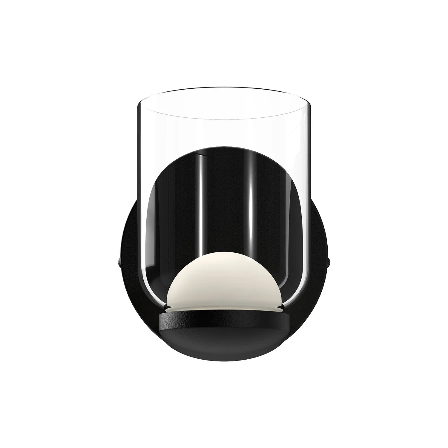 Cedar Wall Sconce Black