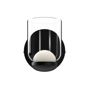 Cedar Wall Sconce Black