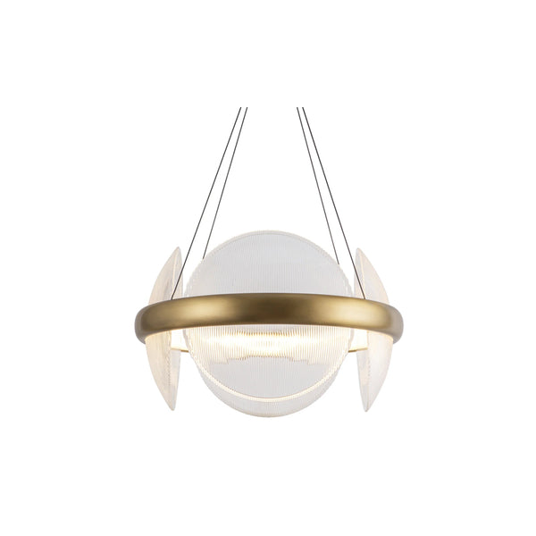 Taurus Chandelier Brass