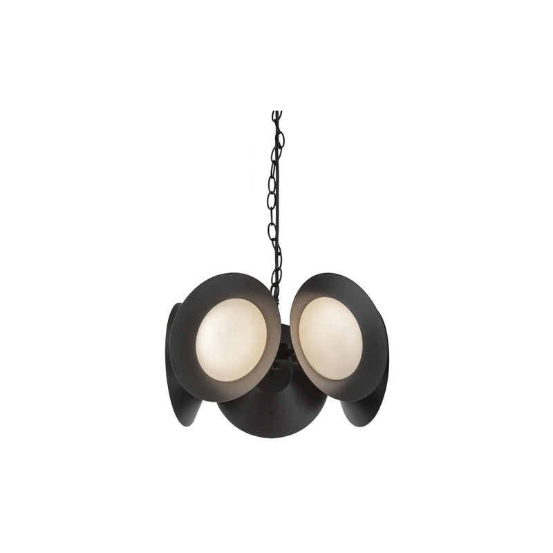 Cleo Led Chandelier Black