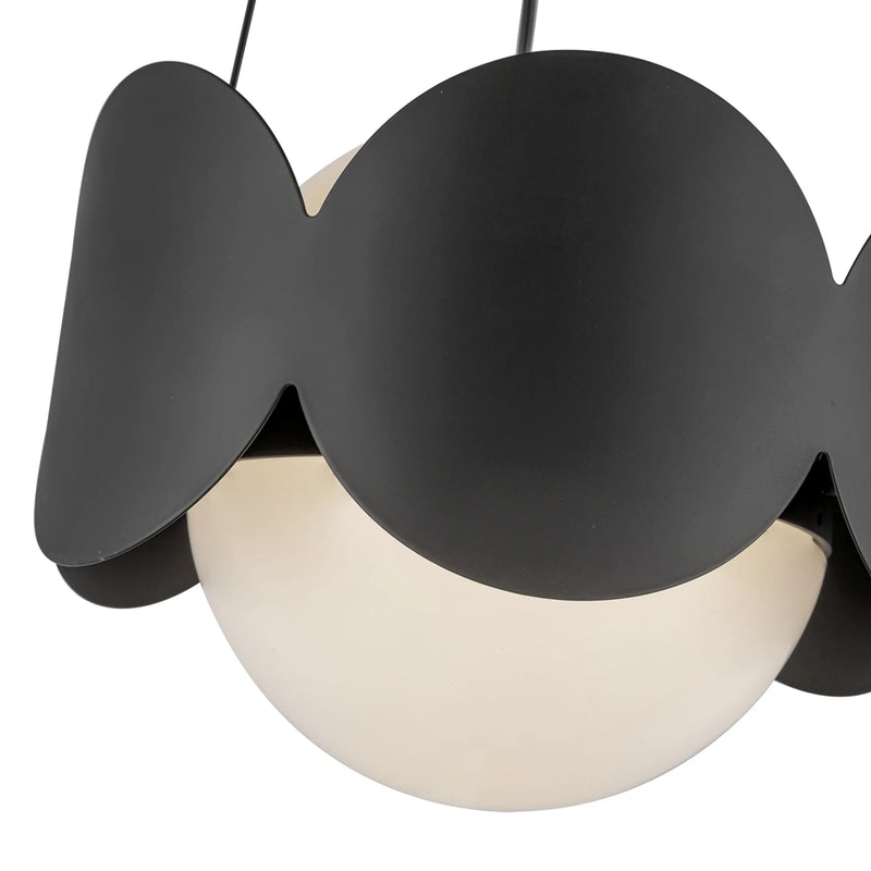 Ciel Led Chandelier Black