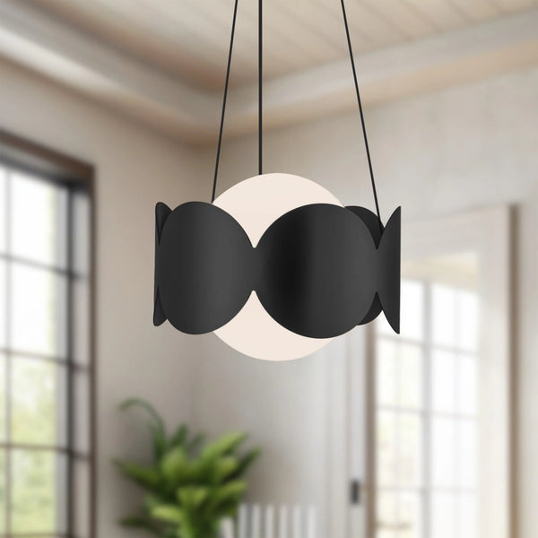 Ciel Led Chandelier Black
