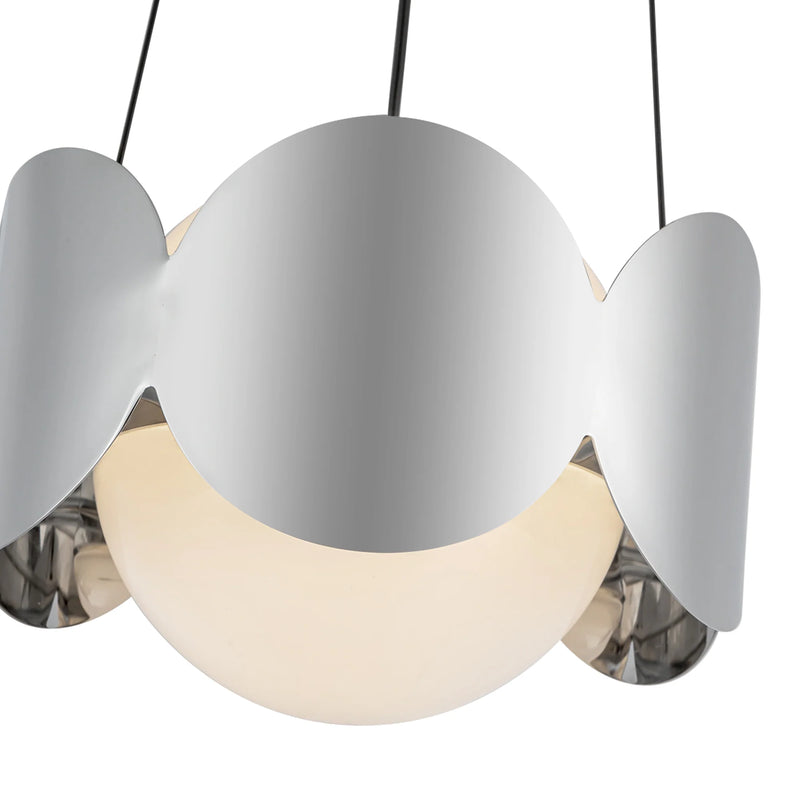 Ciel Led Chandelier Chrome