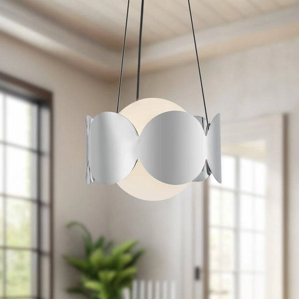 Ciel Led Chandelier Chrome