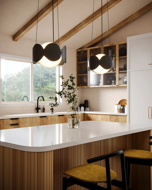 Ciel Led Chandelier Black