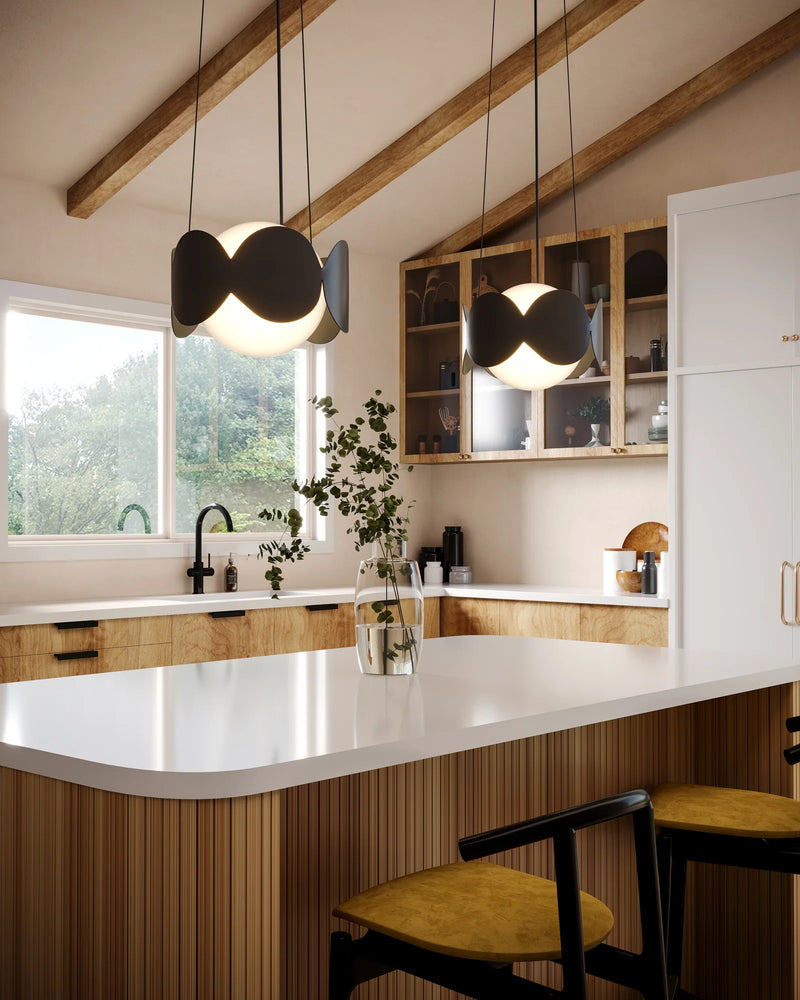 Ciel Led Chandelier Black