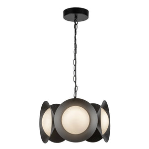 Cleo Led Chandelier Black