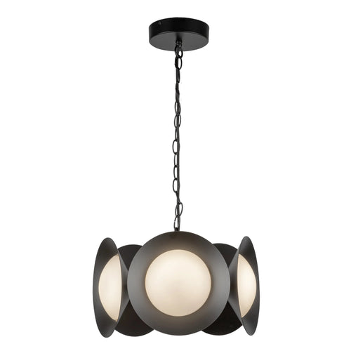Cleo Led Chandelier Black