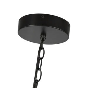 Cleo Led Chandelier Black