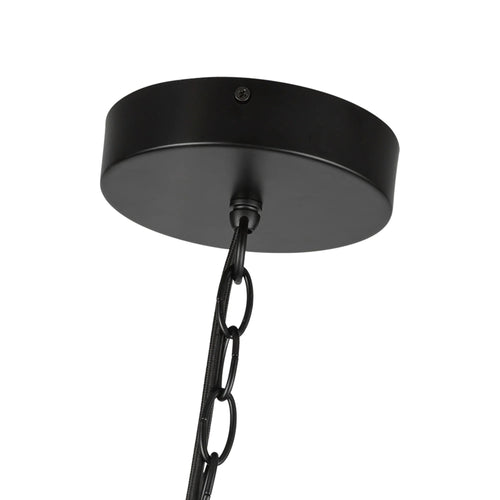 Cleo Led Chandelier Black