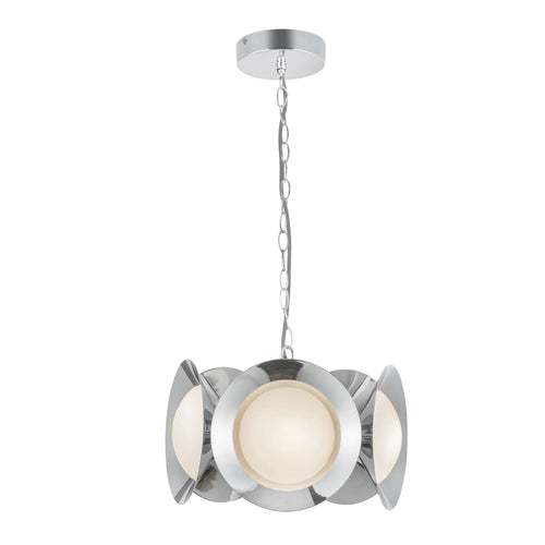 Cleo Led Chandelier Chrome